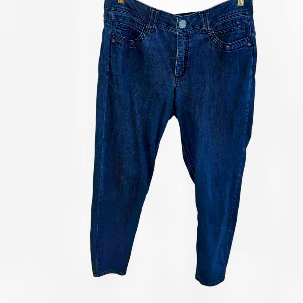 Democracy ab technology dark wash blue jeans 12